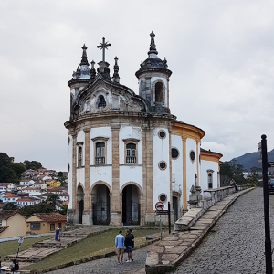 Igreja Nossa Senhora do Rosário (chama a atenção sua forma arredondada). Foto: @rodrigops83